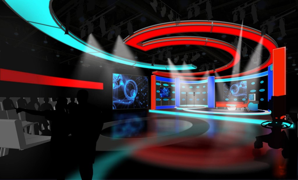 Azam TV Stage Design