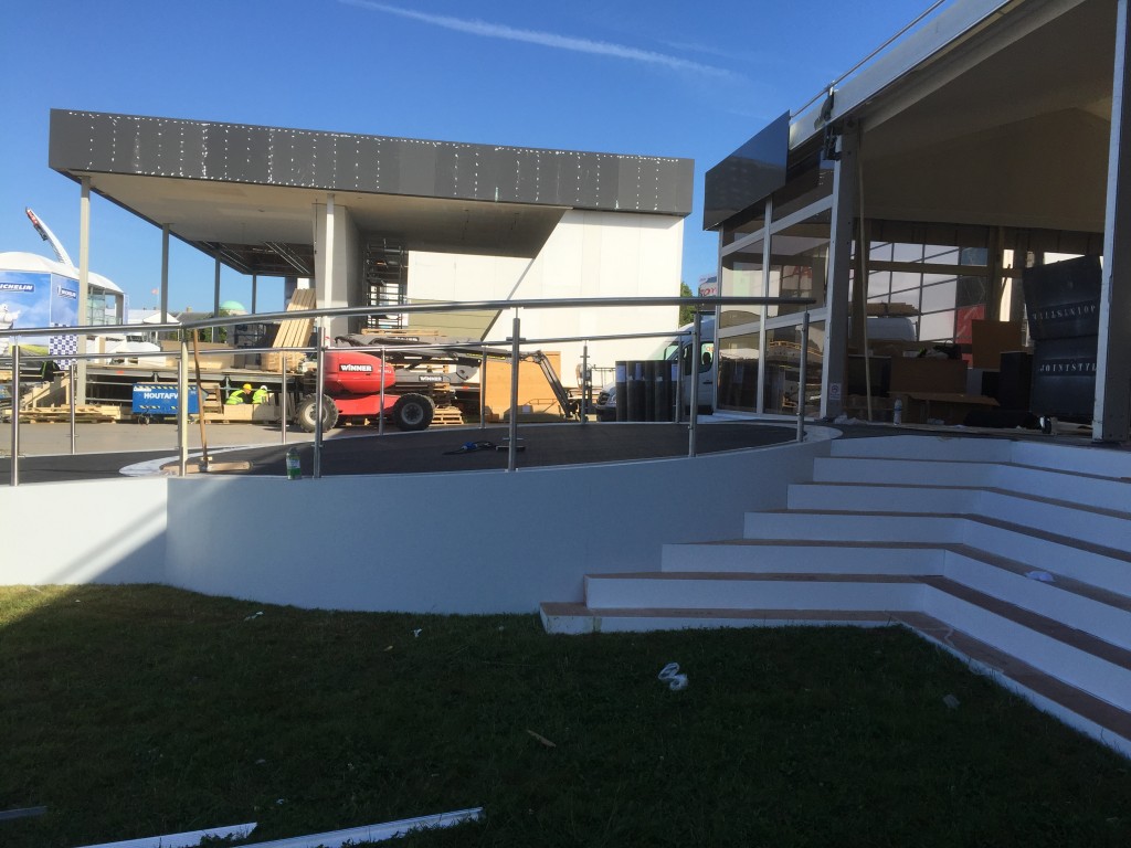 Outdoor stage