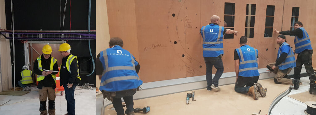 Onsite Set Construction