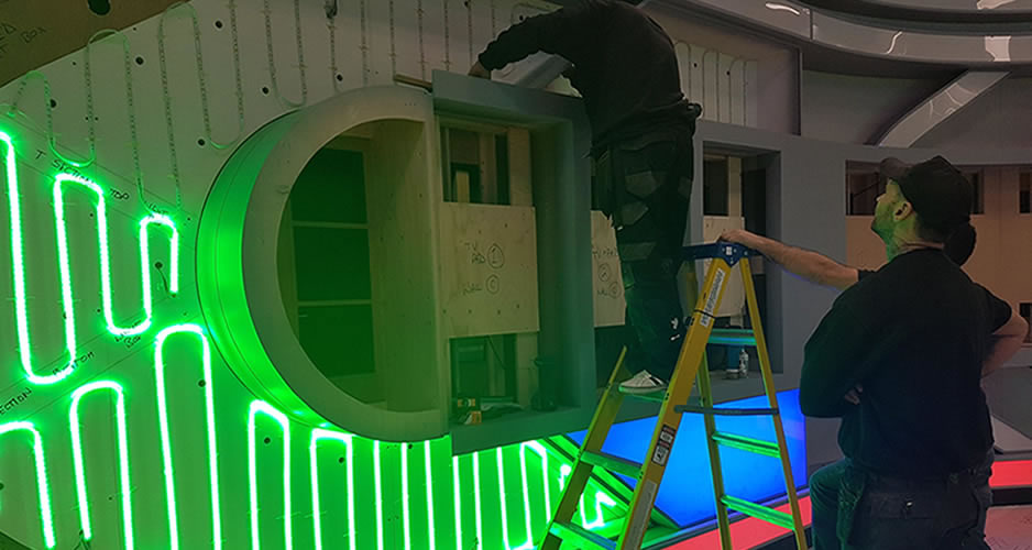 Set Scenery Build - Saudi Media City