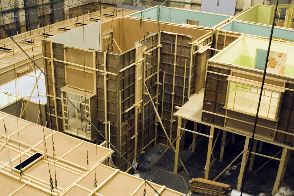 Film set construction