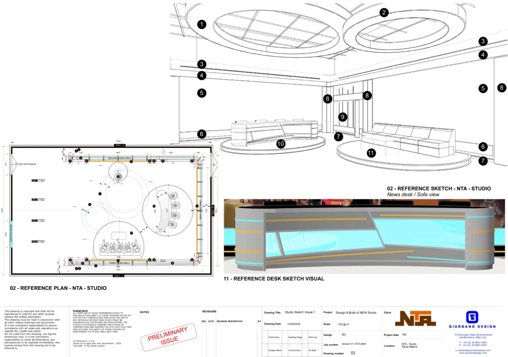 Broadcast Studios Design
